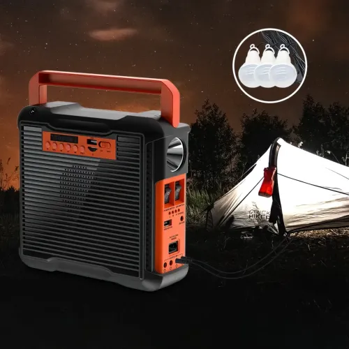 Портативная солнечная система EasyPower EP-395, 4000 мА/ч, с функцией повербанк и выносными лампочками - фото 6