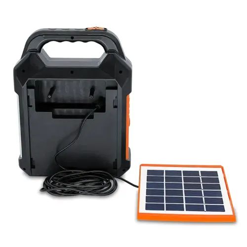 Портативная солнечная система EasyPower EP-0168, 4500 мА/ч, с функцией повербанк, FM-радио и Bluetooth - фото 3