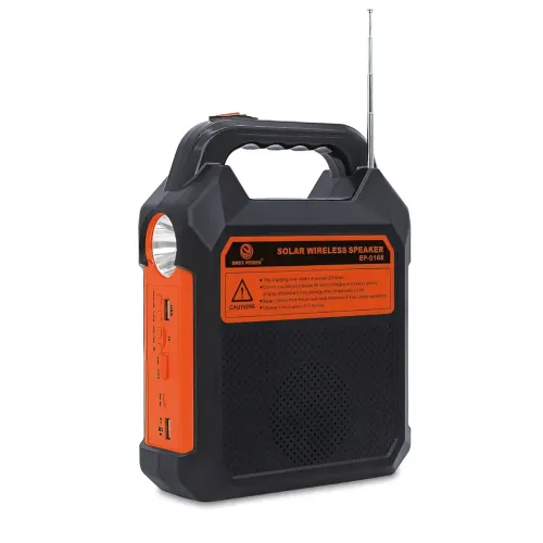 Портативная солнечная система EasyPower EP-0168, 4500 мА/ч, с функцией повербанк, FM-радио и Bluetooth - фото 2