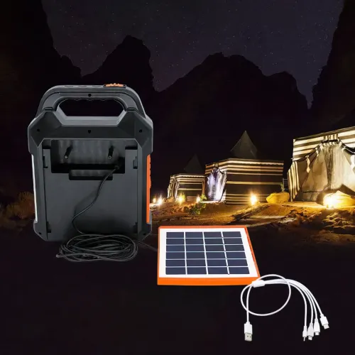 Портативная солнечная система EasyPower EP-0168, 4500 мА/ч, с функцией повербанк, FM-радио и Bluetooth - фото 6