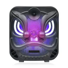 Портативная колонка RX-8130A с RGB подсветкой, 5 Вт, от 2 до 20 кГц, с USB, SD картой и FM радио