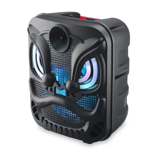 Портативная колонка RX-8130A с RGB подсветкой, 5 Вт, от 2 до 20 кГц, с USB, SD картой и FM радио - фото 2