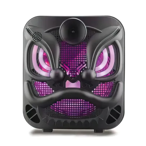 Портативная колонка RX-8130A с RGB подсветкой, 5 Вт, от 2 до 20 кГц, с USB, SD картой и FM радио - фото 3