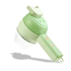 Ручная электрическая овощерезка FOOD CHOPPER 4в1, аккумуляторная, 1200 мА/ч, 1200 об/мин