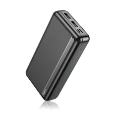 Портативное зарядное устройство HOCO J91A с огнеупорным корпусом, 20000 мА/ч, USB-A, Type-C, Micro-USB