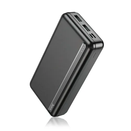 Портативное зарядное устройство HOCO J91A с огнеупорным корпусом, 20000 мА/ч, USB-A, Type-C, Micro-USB