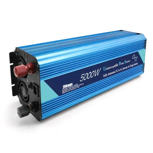 Преобразователь напряжения Wimpex WX-5100, UPS, чистая синусоида, 5000 Вт, 12 В, 20 A - фото 3