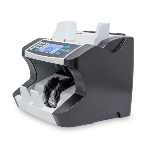 Счетная машинка Wimpex WX-7253 с магнитным и УФ детектором, мультивалютная, 900 банкнот в минуту