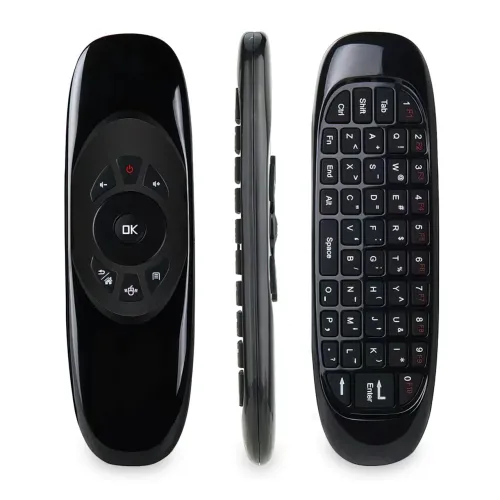 Аэромышь AirMouse I8 3в1 с QWERTY клавиатурой и функцией пульта, с зарядкой от microUSB - фото 2