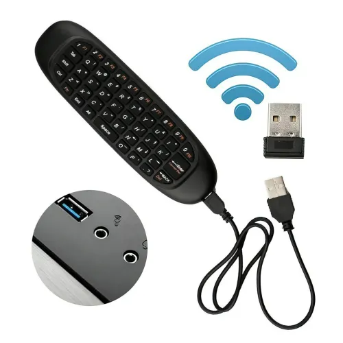 Аэромышь AirMouse I8 3в1 с QWERTY клавиатурой и функцией пульта, с зарядкой от microUSB - фото 7