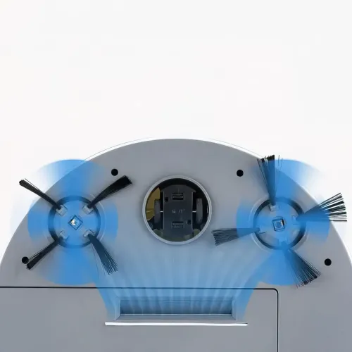 Робот-пилосос HongHui smart No.521, 1200 мА/год, 90 хвилин на одному заряді, мішок 400 мл, чорний - фото 6