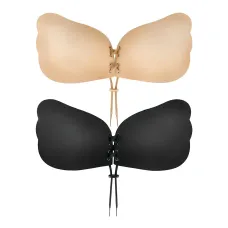 Бюстгальтер невидимка Fly Bra, без бретелек, бесшовный, с Push-Up, размеры A,B,C