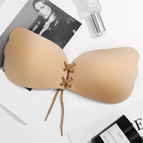 Бюстгальтер невидимка Fly Bra, без бретелек, бесшовный, с Push-Up, размеры A,B,C - фото 8