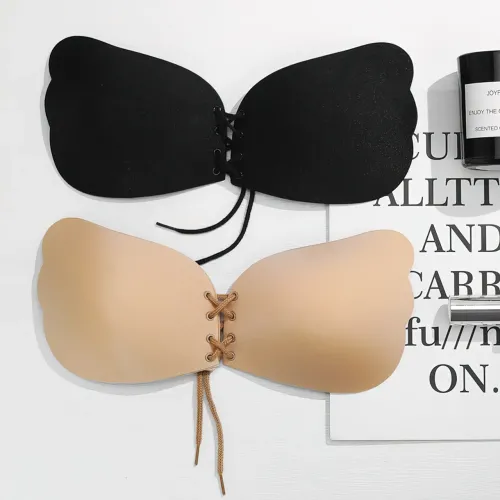 Бюстгальтер невидимка Fly Bra, без бретелек, бесшовный, с Push-Up, размеры A,B,C - фото 4