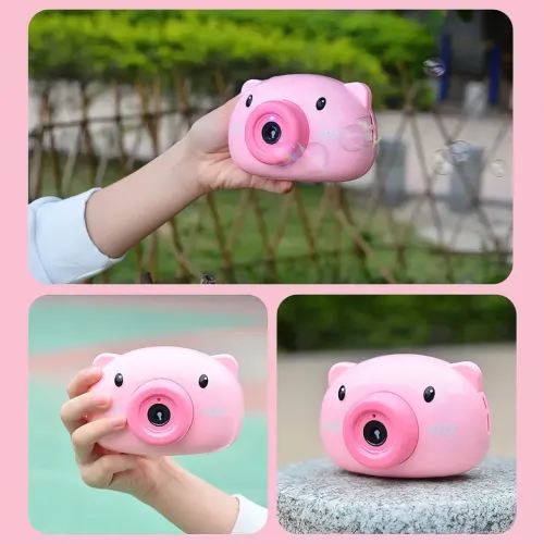 Игрушка-генератор мыльных пузырей Bubble Pig с музыкальными и световыми эффектами, от 3 лет - фото 7
