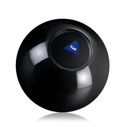 Магічна куля-передсказач Magic Ball 8, на 20 відповідей, 10 см, російською - фото 5