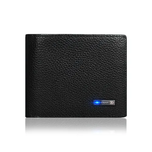 Умный GPS кошелек SmartLB, с Bluetooth, кожаный, квадратный - фото 2