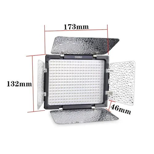 Постоянный студийный свет Yongnuo YN-300 III, LED панель, от 3200-5500K, 18 Вт, 2280 лм, 300 диодов - фото 9
