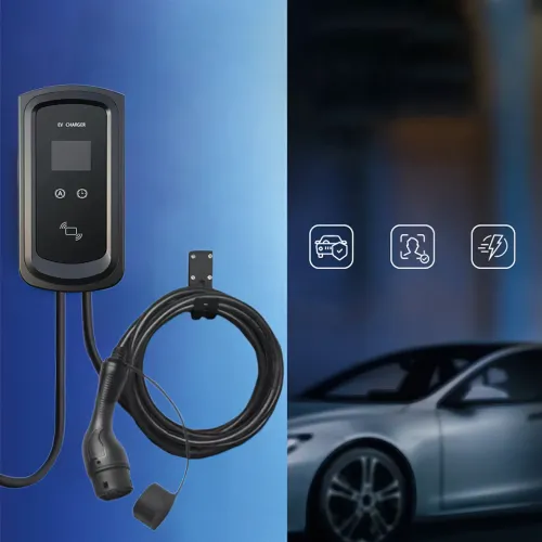 Автомобильная зарядная станция iDome ID-7000S EV с LCD дисплеем, 7 кВт, от сети 220 В, IP54 - фото 2