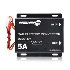 Автомобильный преобразователь напряжения Powerone Plus с 24-12 В, 5 A, постоянного тока