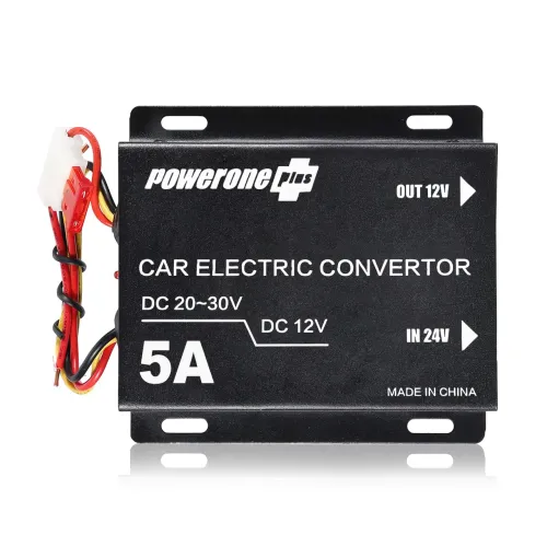 Автомобильный преобразователь напряжения Powerone Plus с 24-12 В, 5 A, постоянного тока