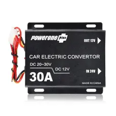 Автомобильный преобразователь напряжения Powerone Plus с 24-12 В, 30 A, постоянного тока