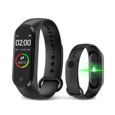 Фітнес-браслет Smart Band M4 з вимірюванням кисню в крові, OLED екран 0.42, IP67