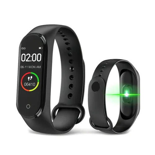 Фітнес-браслет Smart Band M4 з вимірюванням кисню в крові, OLED екран 0.42, IP67
