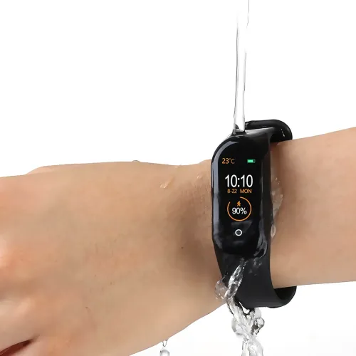 Фітнес-браслет Smart Band M4 з вимірюванням кисню в крові, OLED екран 0.42, IP67 - фото 6