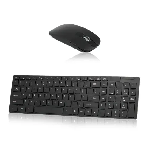 Беспроводная клавиатура и мышь UKC K06, раскладка QWERTY, на батарейках, 101 клавиша - фото 2
