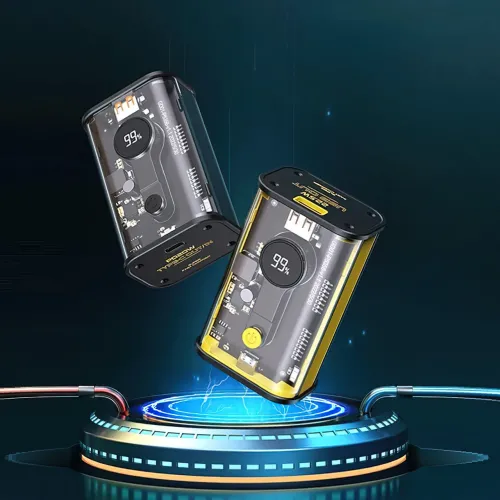 Портативное зарядное устройство LENYES PX152D с огнеупорным корпусом, 10000 мА/ч, USB-A, Type-C - фото 4