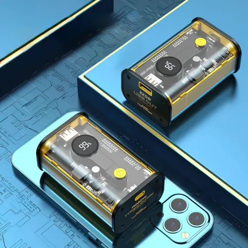 Портативное зарядное устройство LENYES PX152D с огнеупорным корпусом, 10000 мА/ч, USB-A, Type-C - фото 6