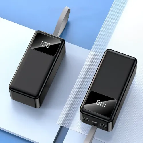 Портативное зарядное устройство LENYES PX421D с огнеупорным корпусом, 40000 мА/ч, USB-A, Type-C, Micro-USB - фото 3