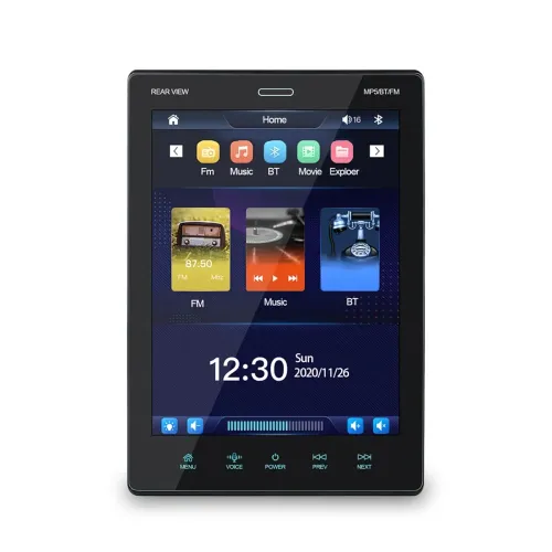 Автомагнітола PI-908, 9.5, 2DIN, GPS, Android 10, Wi-Fi, Bluetooth, USB, 16 Гб - фото 2