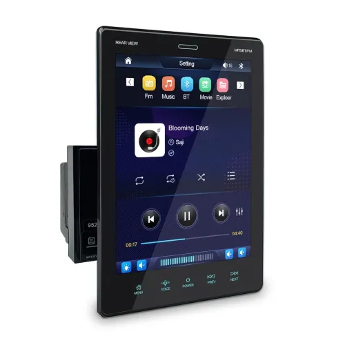 Автомагнітола PI-908, 9.5, 2DIN, GPS, Android 10, Wi-Fi, Bluetooth, USB, 16 Гб - фото 3