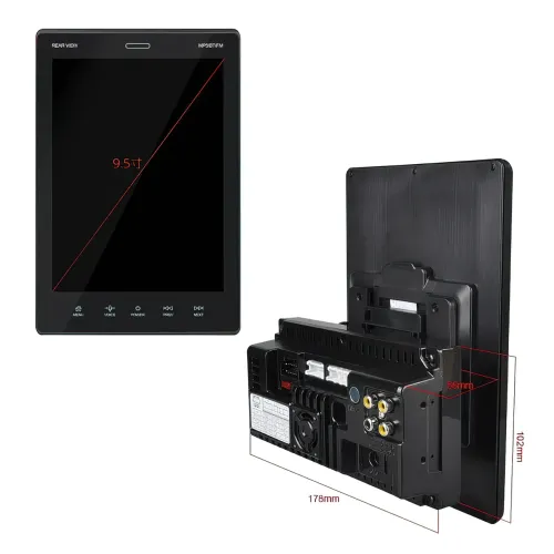 Автомагнитола 9520, 9.5, 2DIN, GPS, Windows CE 6.0, Wi-Fi, Bluetooth, USB, RAM 128 Мб - фото 5
