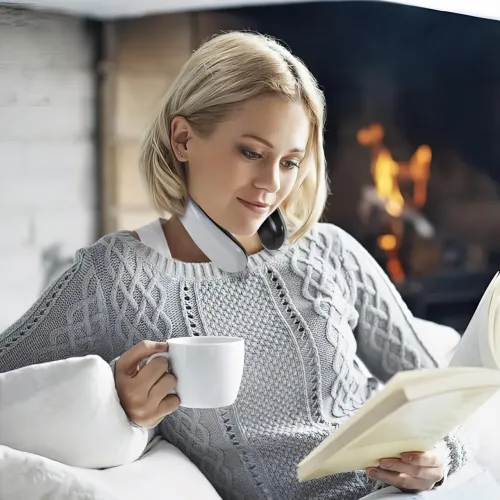 Подогреватель для шеи Handy Heater XL-6 с зарядкой от USB, электрический, 4 режима, до 6 часов работы - фото 6