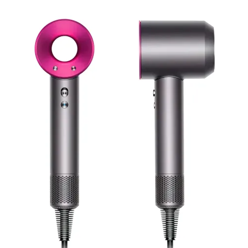Фен для волос Super Hair Dryer, 1600 Вт, с защитой от перегрева, ионизацией воздуха и магнитными насадками - фото 2