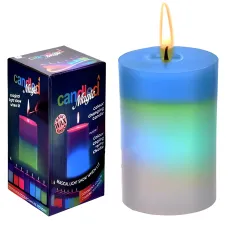 Восковая свеча с подсветкой до 25 часов работы Candled Magic 7 color