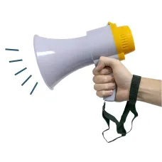 Мегафон с Записью 15 Вт Мощности радиус действия до 200м. MEGAPHONE HW 8C