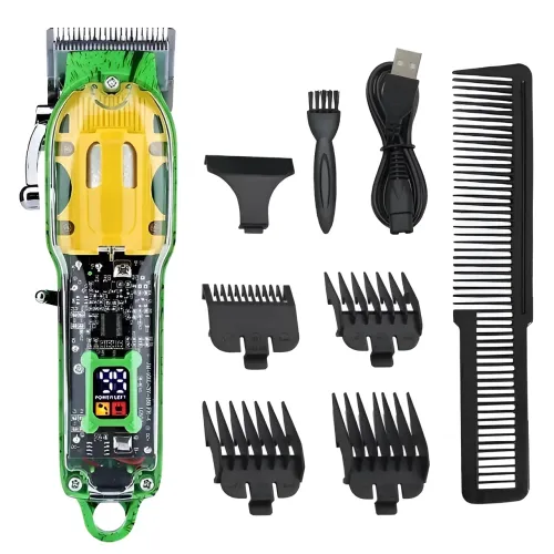Прозрачная Машинка для стрижки HAIR CUTTER LY-452 - фото 4