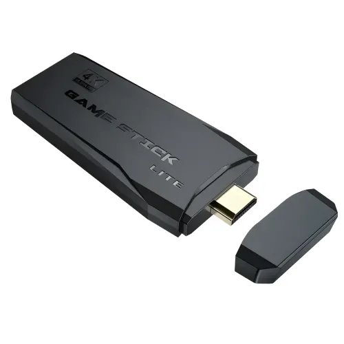 Игровая приставка Mini Game Stick 4K HDMI M8, 10000+ Игр, 64gb + 2 беспроводных джойстика - фото 5