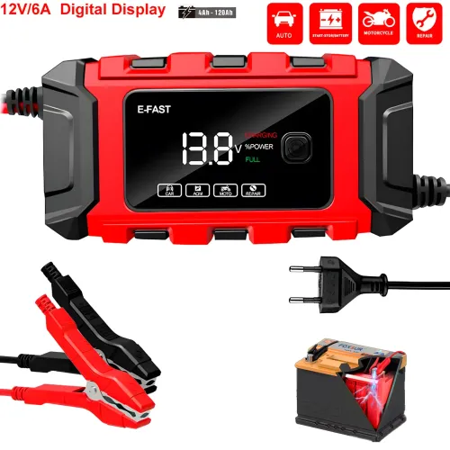 Зарядное устройство для аккумуляторов 12V мощностью 5 Ah Battery Charger TK360