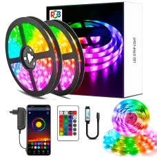 Светодиодной лента LED RGB USB APP SF-20, самоклеящиеся, 5 м, с пультом ДУ, на 300 диодов