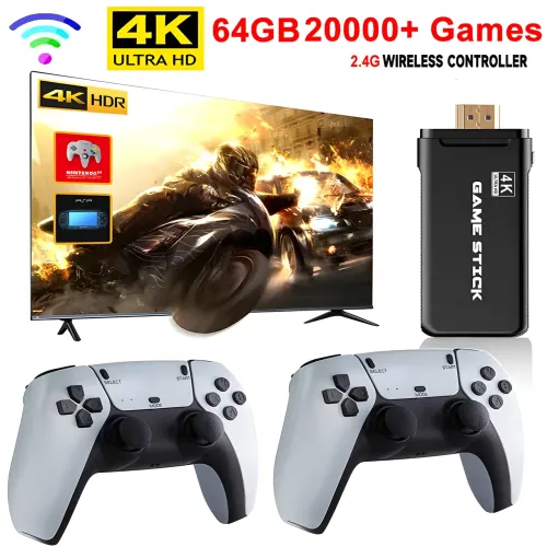 Игровая консоль/приставка 2.4G WIRELESS CONTROR GAMEPAD 4K M8PRO, Два джойстика - фото 8