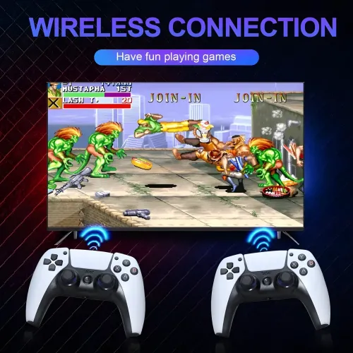 Игровая консоль/приставка 2.4G WIRELESS CONTROR GAMEPAD 4K M8PRO, Два джойстика - фото 7