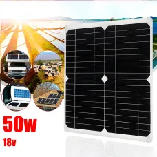 Солнечная панель UKC SA-50, 50W, 18v, 63*58*3 см