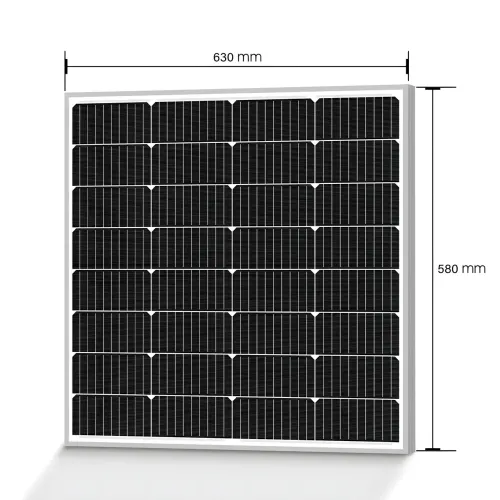 Солнечная панель UKC SA-50, 50W, 18v, 63*58*3 см - фото 5