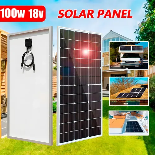 Солнечная панель UKC SA-100, 18V, 100W, 120*58*3 - фото 2
