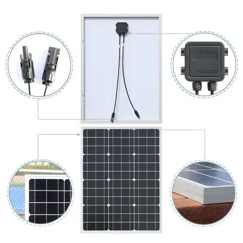 Солнечная панель UKC SA-170, 18v, 170W 148*67*3 - фото 8